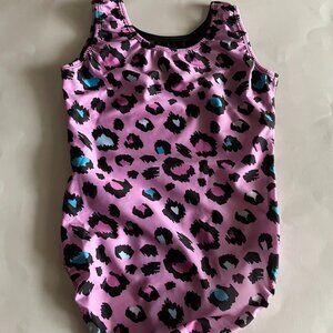 Pink Leopard Print Swimsuit